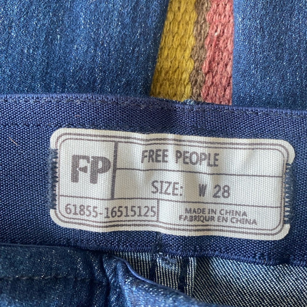NWOT Free People Penny Pull-On Flare Jeans - Size 28 - Picture 7 of 11